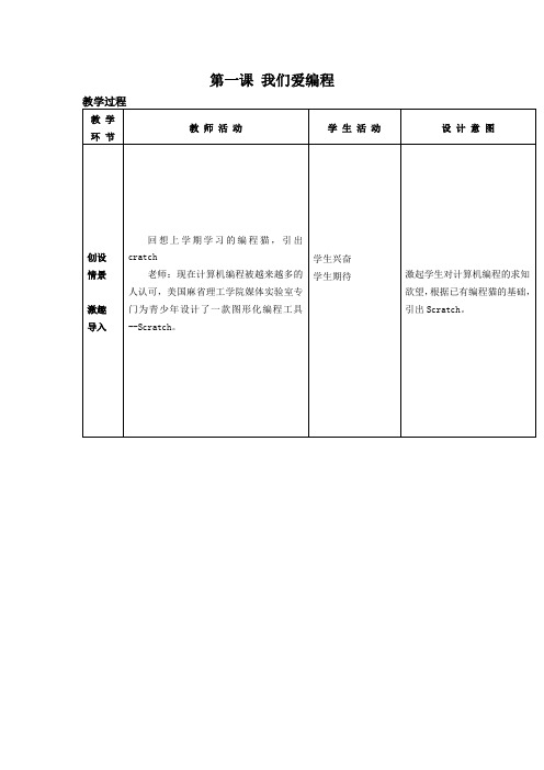 第1课 我们爱编程