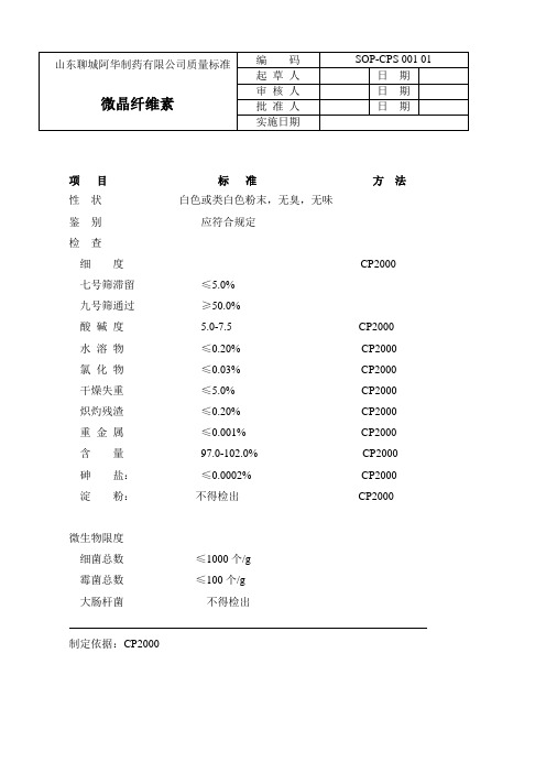 CP2000标准