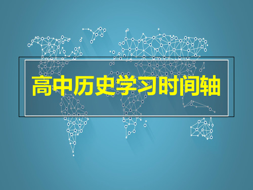 高三通史复习时间轴名师公开课获奖课件百校联赛一等奖课件