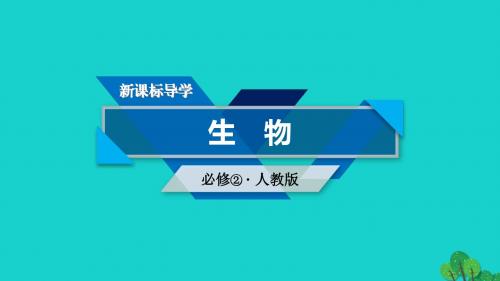 高中生物第5章基因突变及其他变异第3节人类遗传病课件新人教版必修2