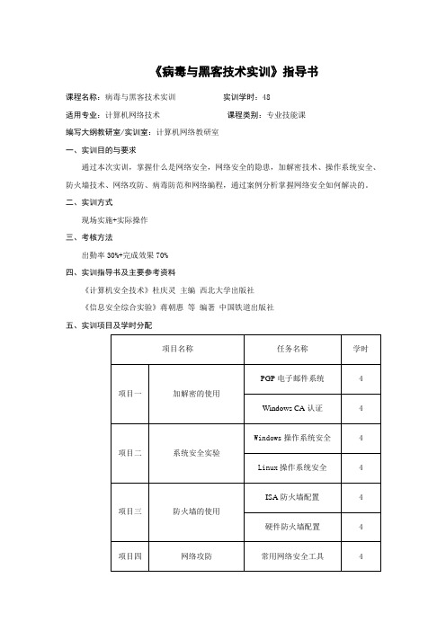 2.1 Windows操作系统安全