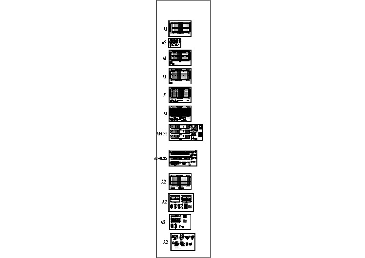 21m跨双跨钢结构厂房全套结构图