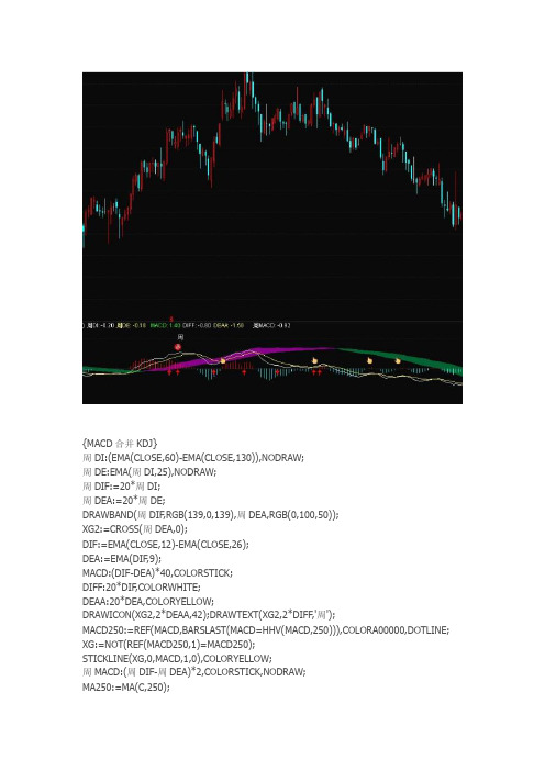 通达信指标公式源码 MACD合并KDJ副图公式