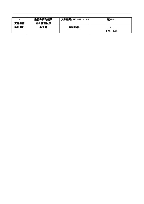 mp05数据分析与绩效评价管理程序