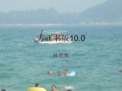 方正书版10