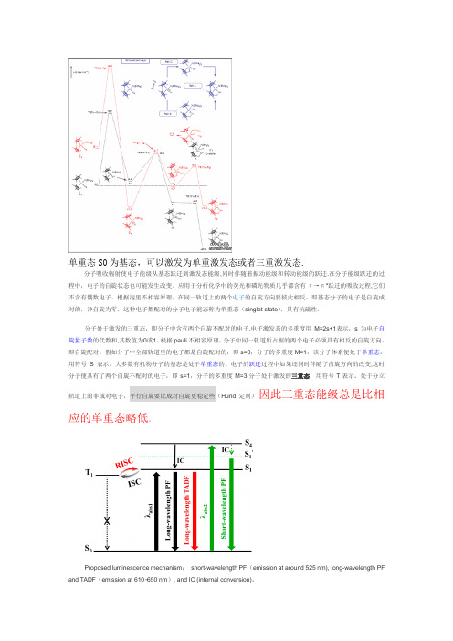 单重态三重态