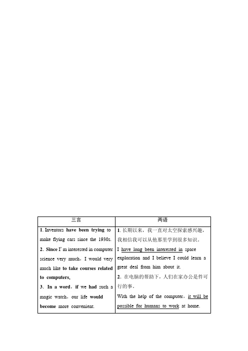 【最新推荐】2021届高三英语人教版一轮新高考复习学案：选修7 Unit 2 Robots Word版含答案