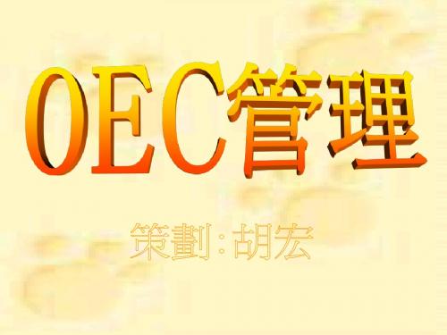 OEC管理模式