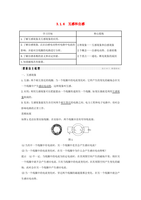 (新课标)2018-2019学年高考物理 主题三 电磁感应及其应用 3.1 电磁感应 3.1.6