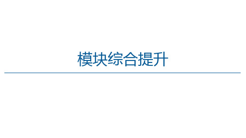 模块综合提升—2020-2021鲁科版高中物理必修一课件(共59张PPT)