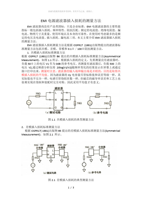 插入损耗测试