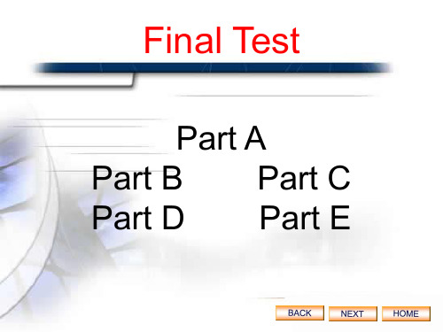 《E时代大学英语——视听说教程3》课件 Final Test