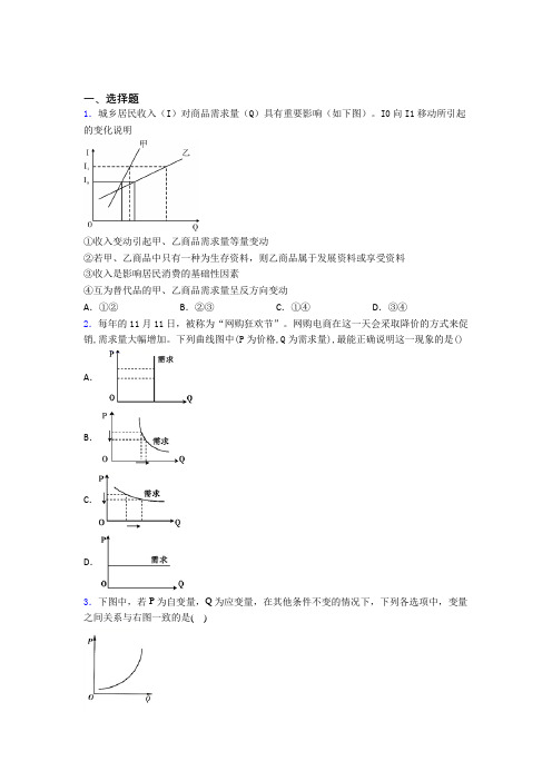 2021《新高考政治》最新时事政治—价格变动对互替商品需求影响的图文解析