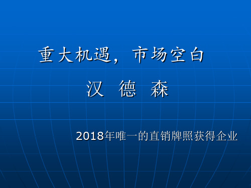 汉德森介绍、公司简介