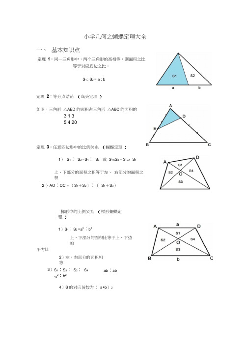 小学几何之蝴蝶定理大全