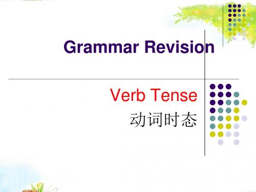 外研版高中英语Book 5 Module 1 Grammar Revision教学课件 (共17张PPT)