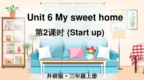 Unit 6 My sweet home(Start up)(课件)外研版(2024)英语三年级上册