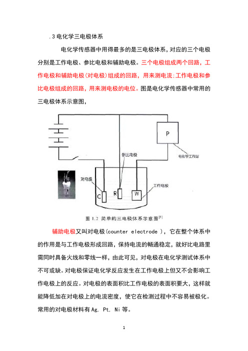 3电化学三电极体系