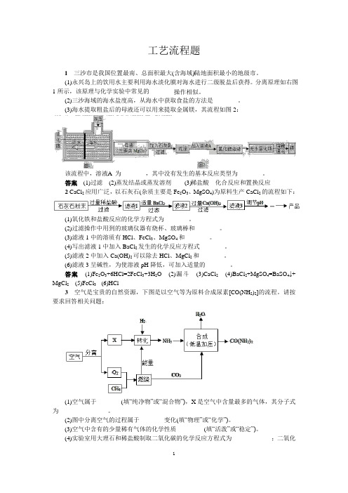 2020年中考化学复习  热点题型精选