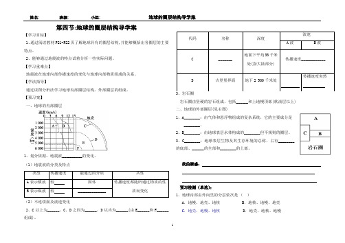 地球的圈层结构