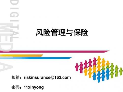 风险管理与保险概论(PPT 67张)