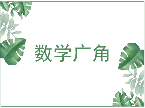 人教版二年级上册数学《数学广角搭配(一)》(课件)