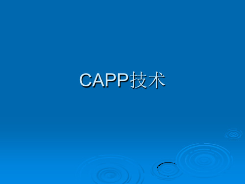 CAPP技术