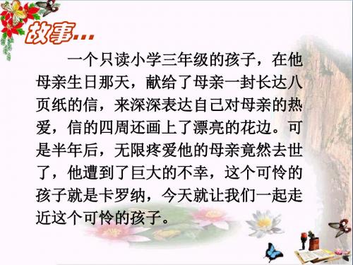 四年级语文上册 第6单元 23.卡罗纳课件 新人教版