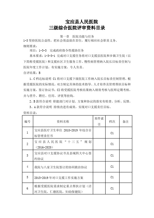 1-3-3-1对口支援