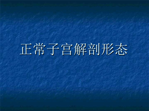 最新子宫肌瘤及其治疗PPT课件