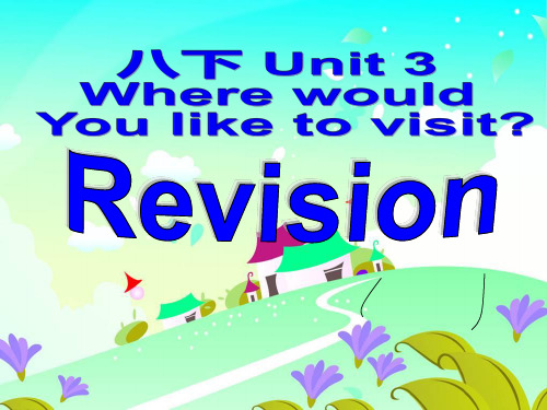 八下英语Revision Unit3课件
