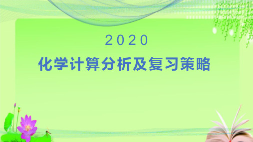 最新2020中考化学 化学计算分析及复习策略(共32张PPT)教育课件