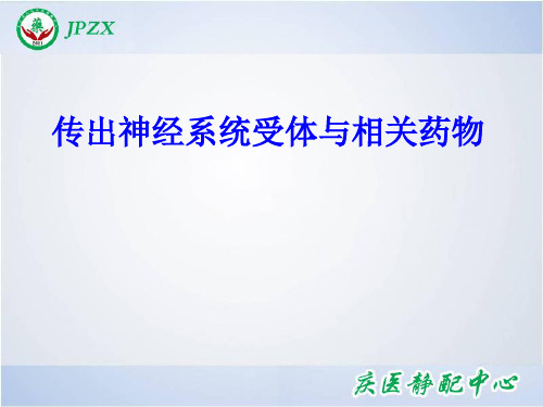 传出神经系统受体及相关药物