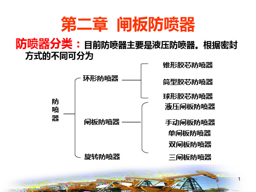 第二章--闸板防喷器分解PPT课件