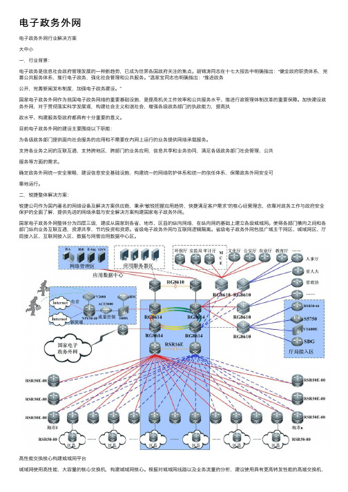 电子政务外网