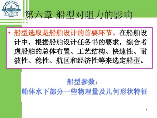 2015-船舶阻力(6)-船型对阻力的影响解析