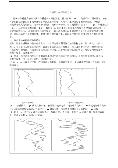 (完整版)双桥静力触探分层方法.doc