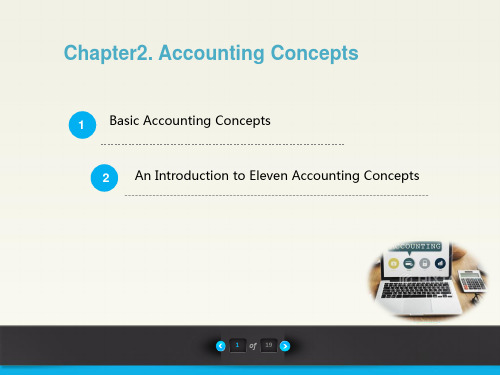 会计英语PPT(完成版) Chapter 2-Accounting Concepts