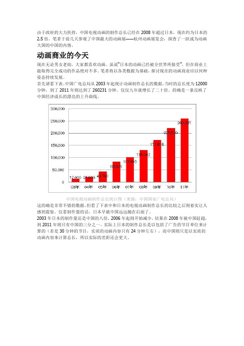 日本人看中国的动漫业