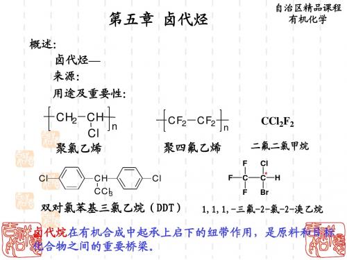 第五章 卤代烃-应化