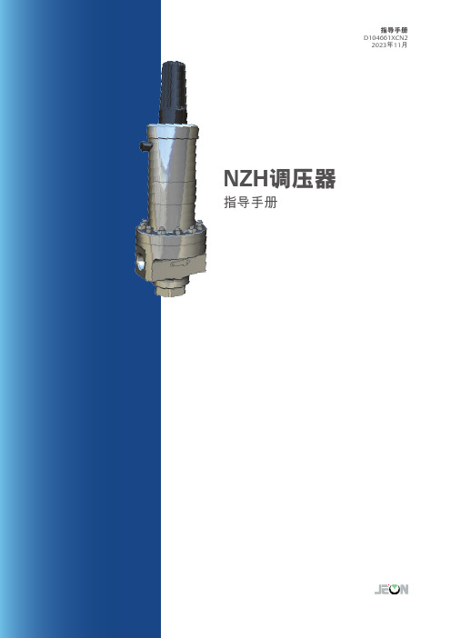 艾默生 NZH调压器指导手册 数据表