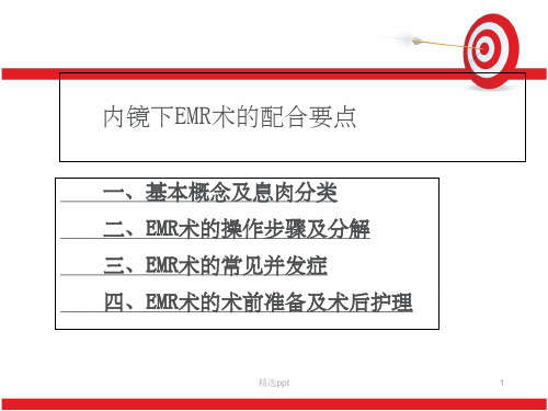 内镜下EMR术的配合要点