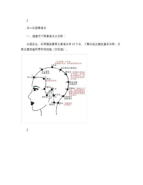 发型师必备美发基础点、线、面剪发知识.