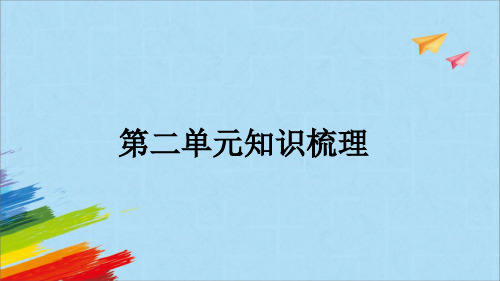 部编版六年级语文上册《第二单元单元知识梳理》教学课件(共18张PPT)