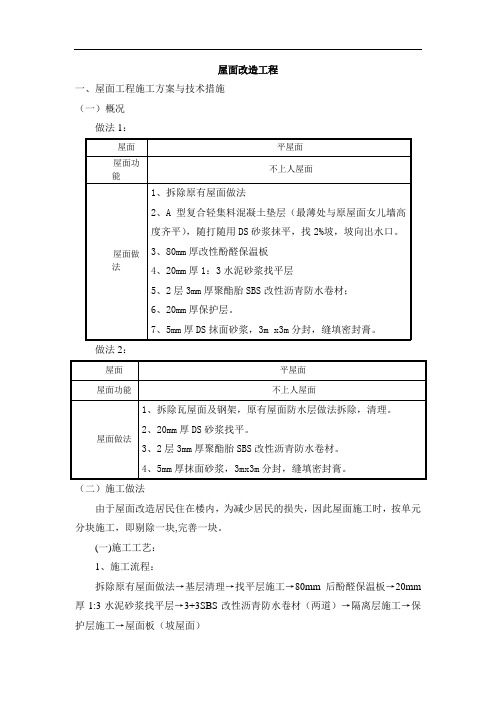 屋面改造工程