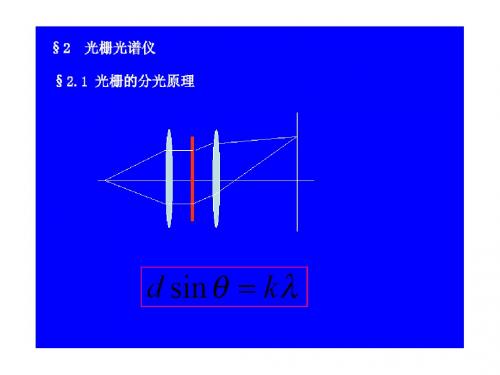 光栅光谱仪