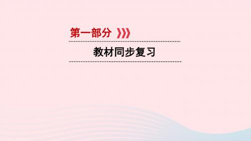 江西省2019中考道德与法治第一部分模块一第一章认识自我、自尊自强复习课件