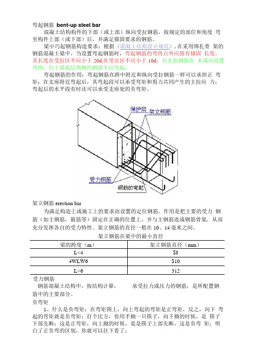 钢筋工程术语及图示