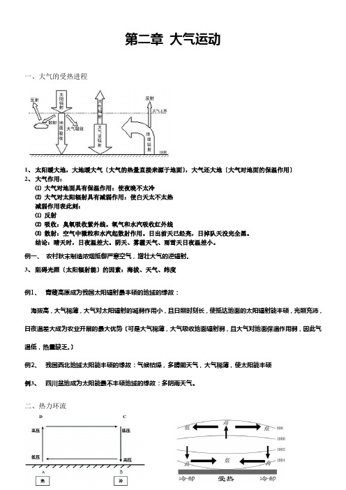 大气运动知识点