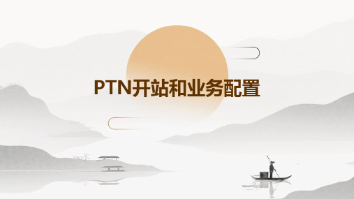 PTN开站和业务配置